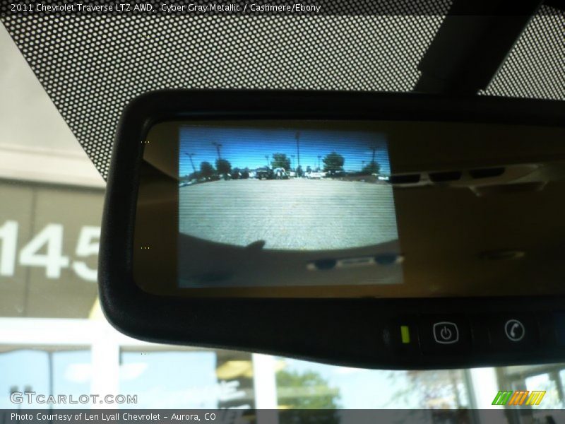 Cyber Gray Metallic / Cashmere/Ebony 2011 Chevrolet Traverse LTZ AWD