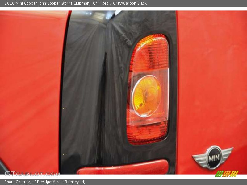 Chili Red / Grey/Carbon Black 2010 Mini Cooper John Cooper Works Clubman