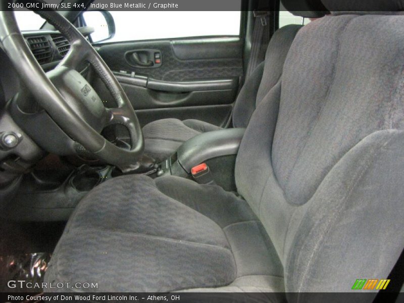 Indigo Blue Metallic / Graphite 2000 GMC Jimmy SLE 4x4
