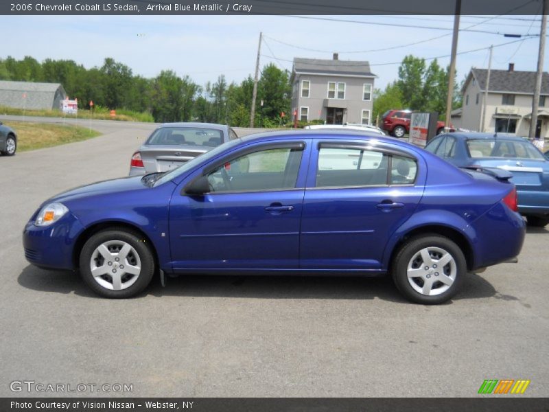Arrival Blue Metallic / Gray 2006 Chevrolet Cobalt LS Sedan