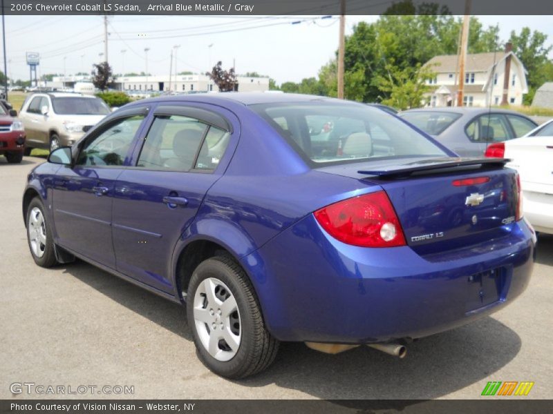 Arrival Blue Metallic / Gray 2006 Chevrolet Cobalt LS Sedan
