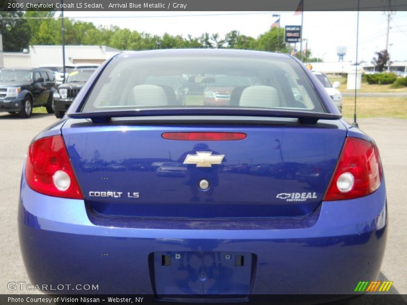 Arrival Blue Metallic / Gray 2006 Chevrolet Cobalt LS Sedan