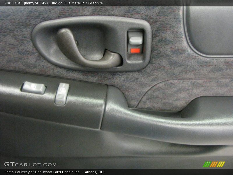 Indigo Blue Metallic / Graphite 2000 GMC Jimmy SLE 4x4