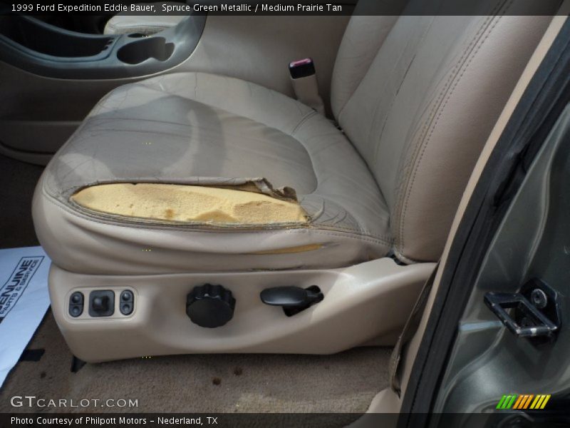 Spruce Green Metallic / Medium Prairie Tan 1999 Ford Expedition Eddie Bauer
