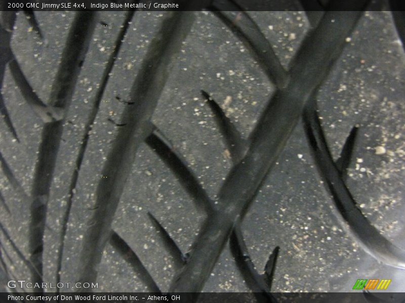 Indigo Blue Metallic / Graphite 2000 GMC Jimmy SLE 4x4