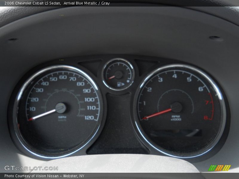 Arrival Blue Metallic / Gray 2006 Chevrolet Cobalt LS Sedan