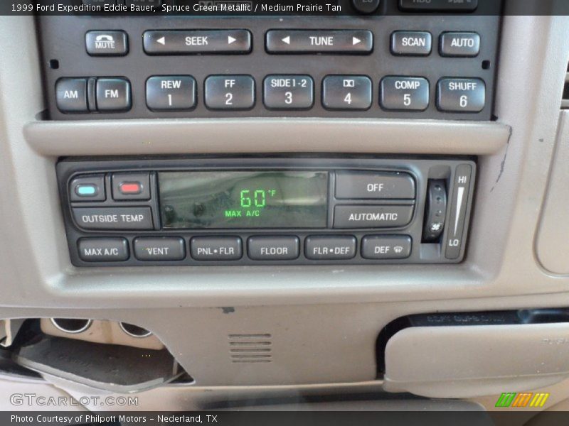 Spruce Green Metallic / Medium Prairie Tan 1999 Ford Expedition Eddie Bauer