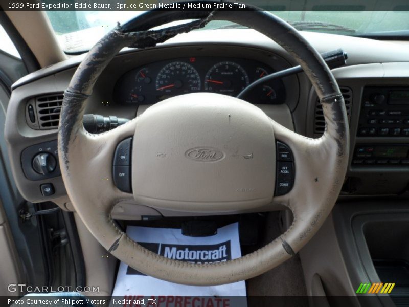 Spruce Green Metallic / Medium Prairie Tan 1999 Ford Expedition Eddie Bauer