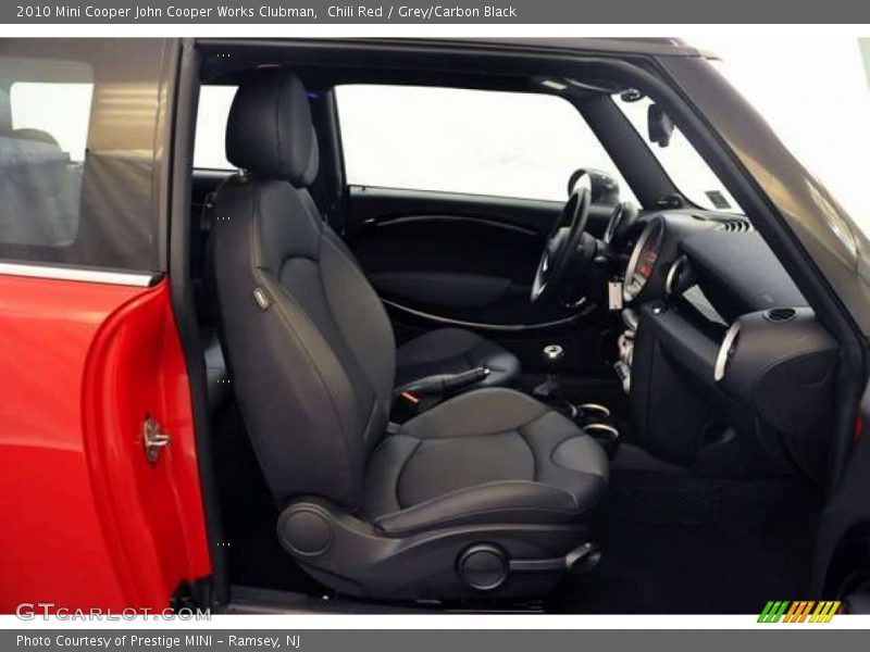 Chili Red / Grey/Carbon Black 2010 Mini Cooper John Cooper Works Clubman