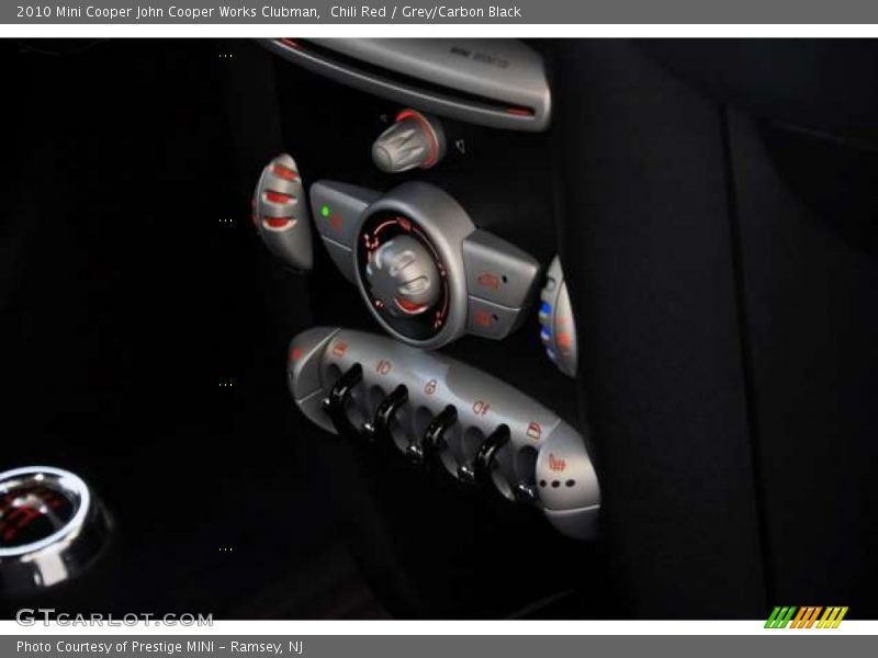 Chili Red / Grey/Carbon Black 2010 Mini Cooper John Cooper Works Clubman