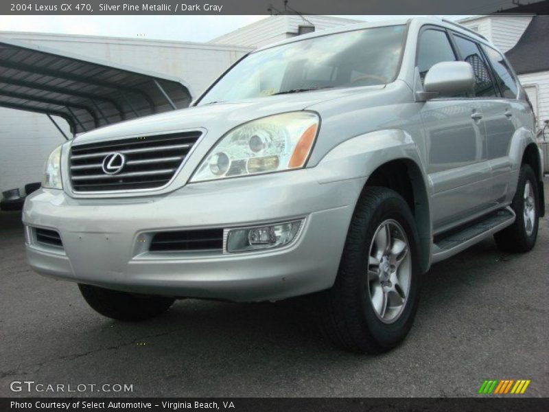 Silver Pine Metallic / Dark Gray 2004 Lexus GX 470
