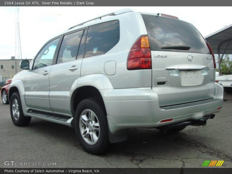 Silver Pine Metallic / Dark Gray 2004 Lexus GX 470