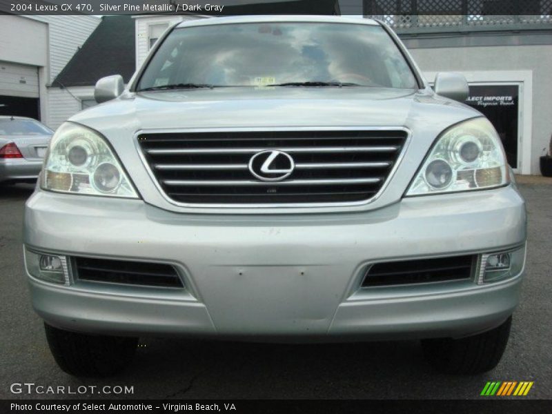 Silver Pine Metallic / Dark Gray 2004 Lexus GX 470