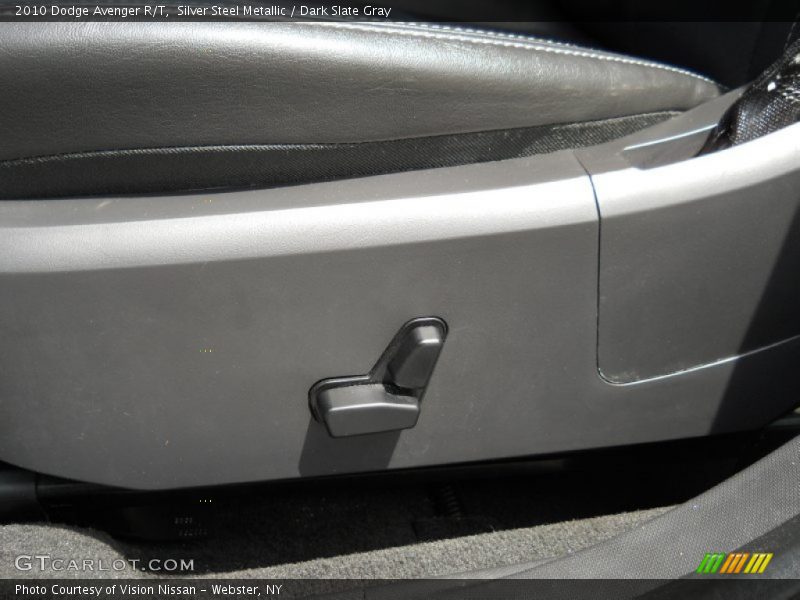 Silver Steel Metallic / Dark Slate Gray 2010 Dodge Avenger R/T