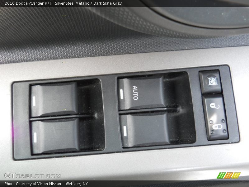 Silver Steel Metallic / Dark Slate Gray 2010 Dodge Avenger R/T