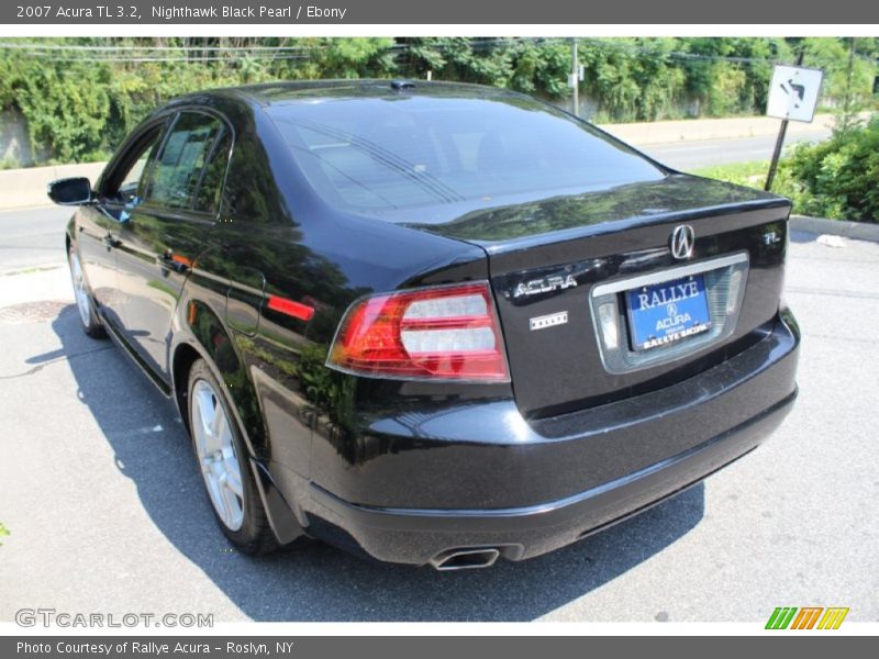 Nighthawk Black Pearl / Ebony 2007 Acura TL 3.2