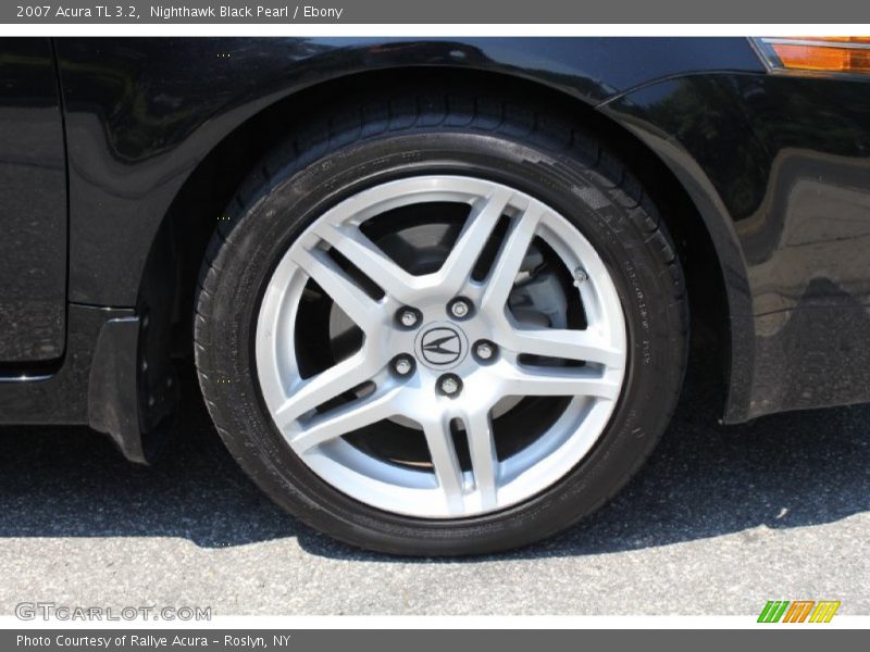 Nighthawk Black Pearl / Ebony 2007 Acura TL 3.2