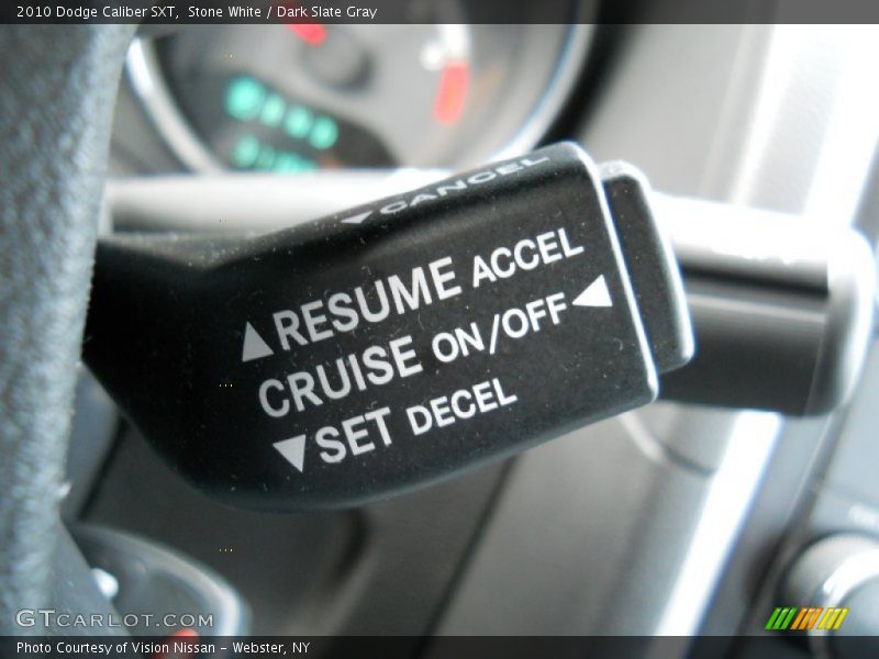 Stone White / Dark Slate Gray 2010 Dodge Caliber SXT