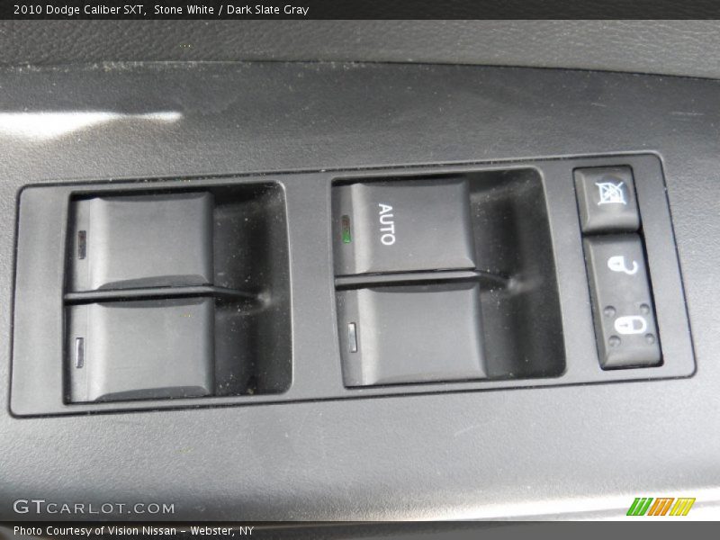 Stone White / Dark Slate Gray 2010 Dodge Caliber SXT