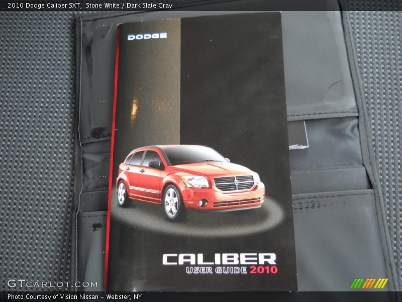 Stone White / Dark Slate Gray 2010 Dodge Caliber SXT