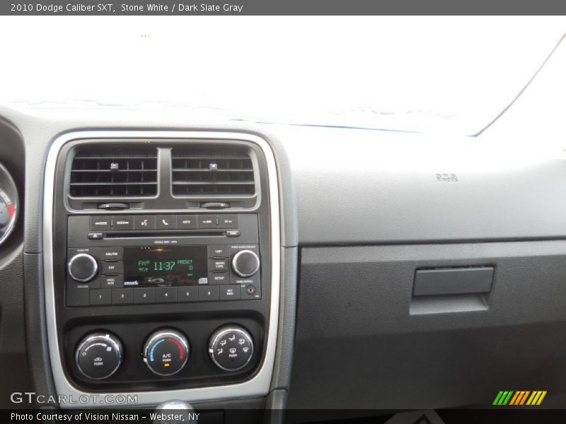 Stone White / Dark Slate Gray 2010 Dodge Caliber SXT