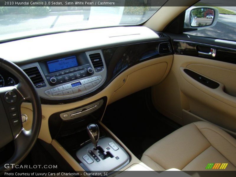 Satin White Pearl / Cashmere 2010 Hyundai Genesis 3.8 Sedan
