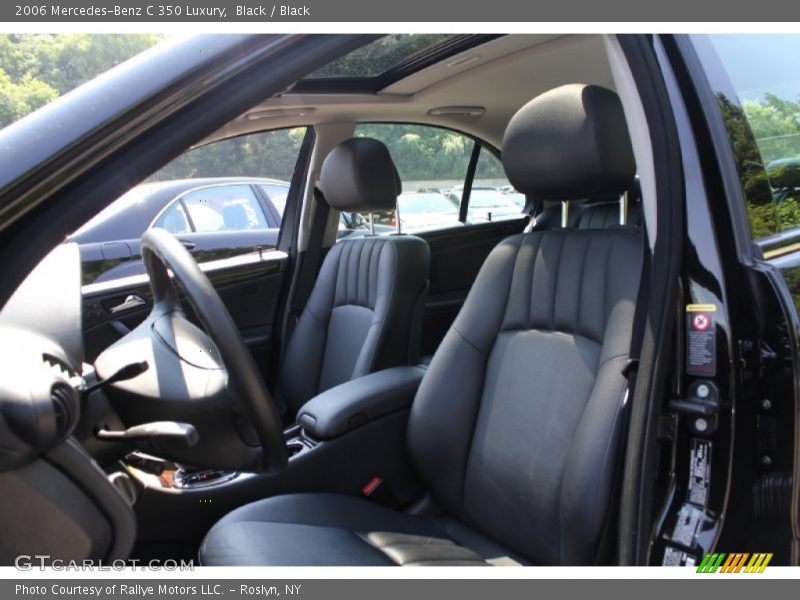  2006 C 350 Luxury Black Interior
