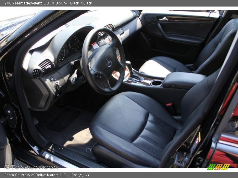  2006 C 350 Luxury Black Interior
