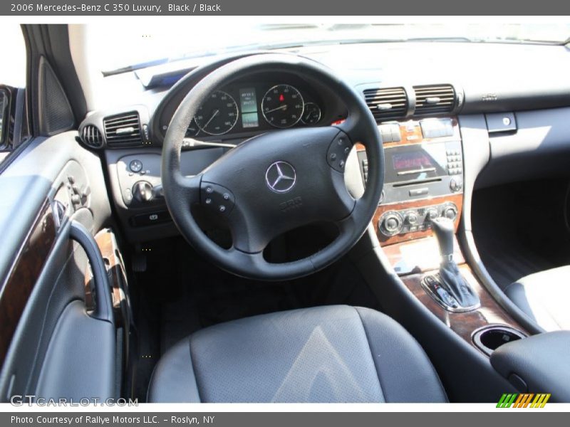 Black / Black 2006 Mercedes-Benz C 350 Luxury