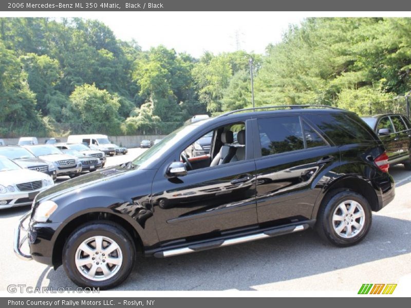 Black / Black 2006 Mercedes-Benz ML 350 4Matic
