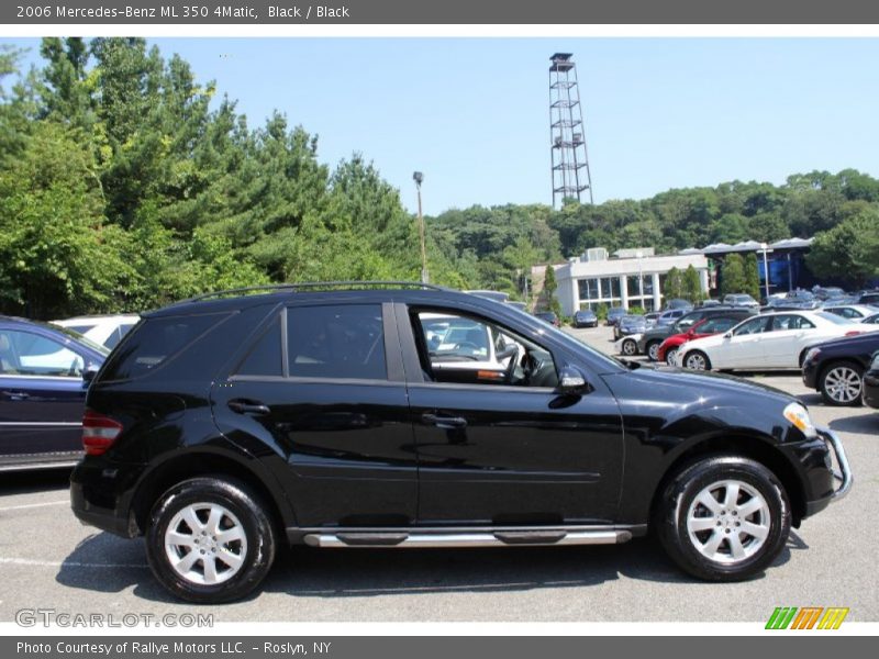 Black / Black 2006 Mercedes-Benz ML 350 4Matic