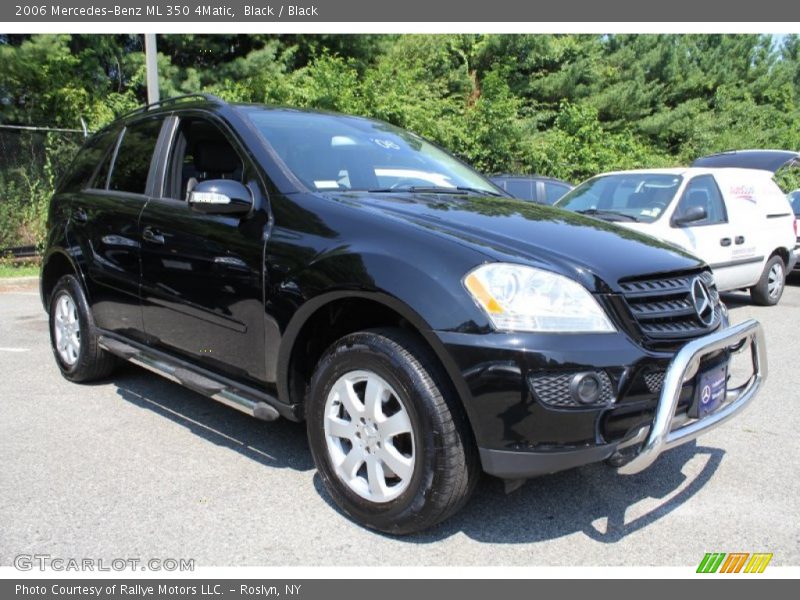 Black / Black 2006 Mercedes-Benz ML 350 4Matic
