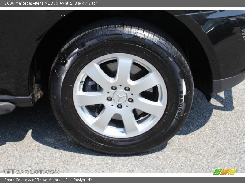 Black / Black 2006 Mercedes-Benz ML 350 4Matic