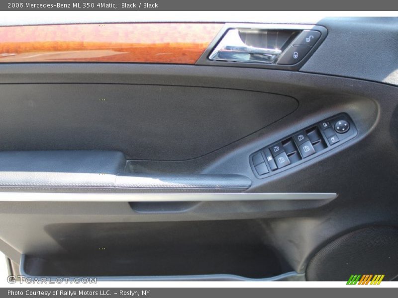 Black / Black 2006 Mercedes-Benz ML 350 4Matic