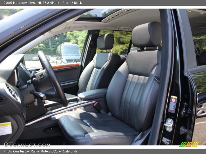 Black / Black 2006 Mercedes-Benz ML 350 4Matic