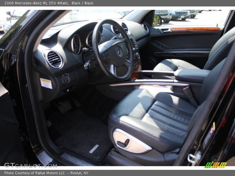 Black / Black 2006 Mercedes-Benz ML 350 4Matic