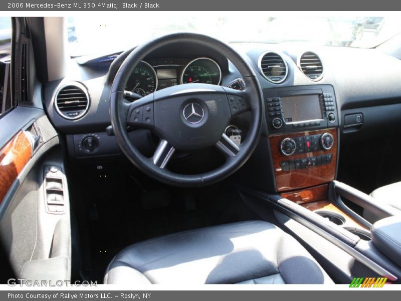 Black / Black 2006 Mercedes-Benz ML 350 4Matic