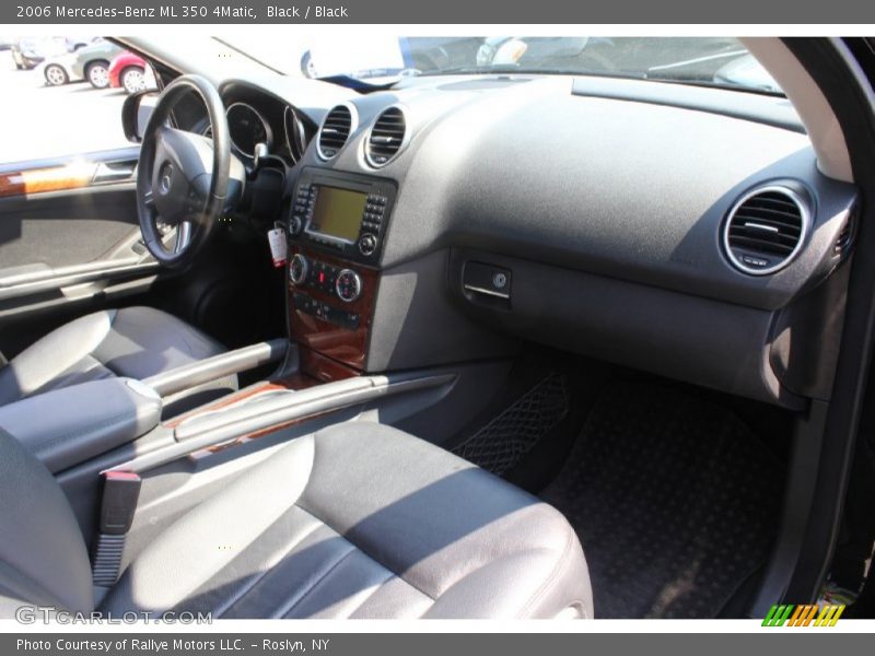 Black / Black 2006 Mercedes-Benz ML 350 4Matic