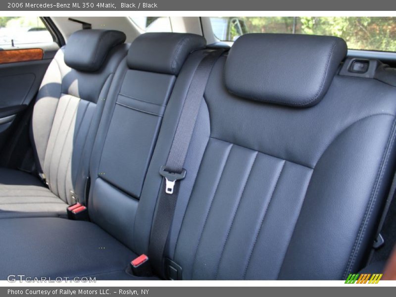 Black / Black 2006 Mercedes-Benz ML 350 4Matic