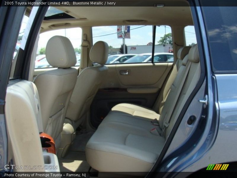 Bluestone Metallic / Ivory 2005 Toyota Highlander Limited 4WD