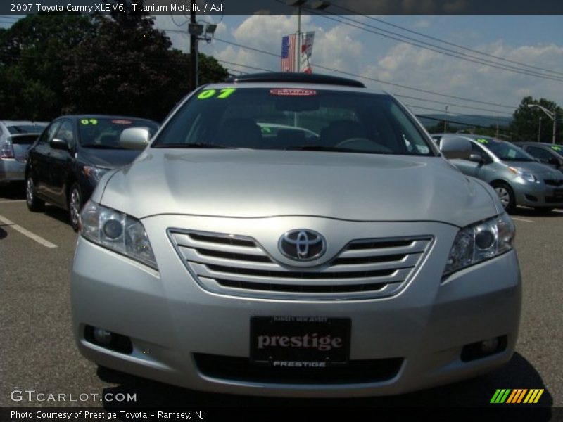 Titanium Metallic / Ash 2007 Toyota Camry XLE V6