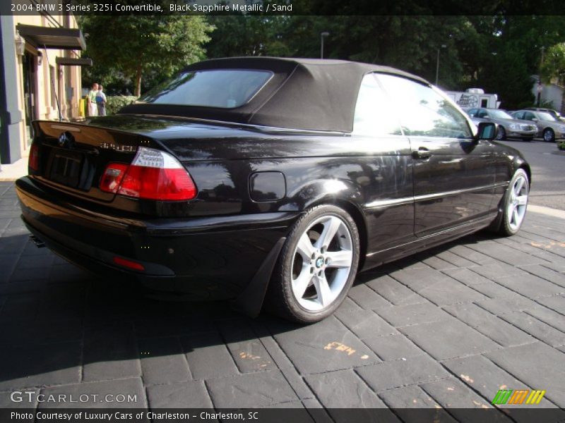Black Sapphire Metallic / Sand 2004 BMW 3 Series 325i Convertible