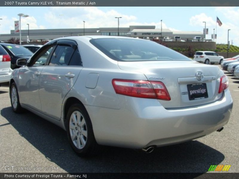 Titanium Metallic / Ash 2007 Toyota Camry XLE V6