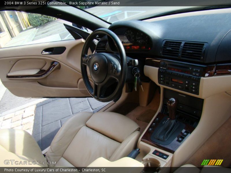 Black Sapphire Metallic / Sand 2004 BMW 3 Series 325i Convertible