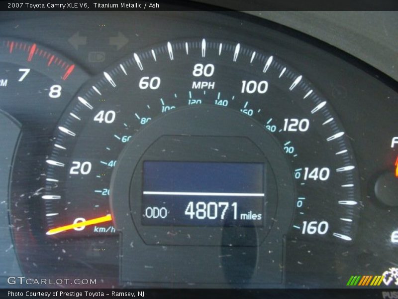 Titanium Metallic / Ash 2007 Toyota Camry XLE V6