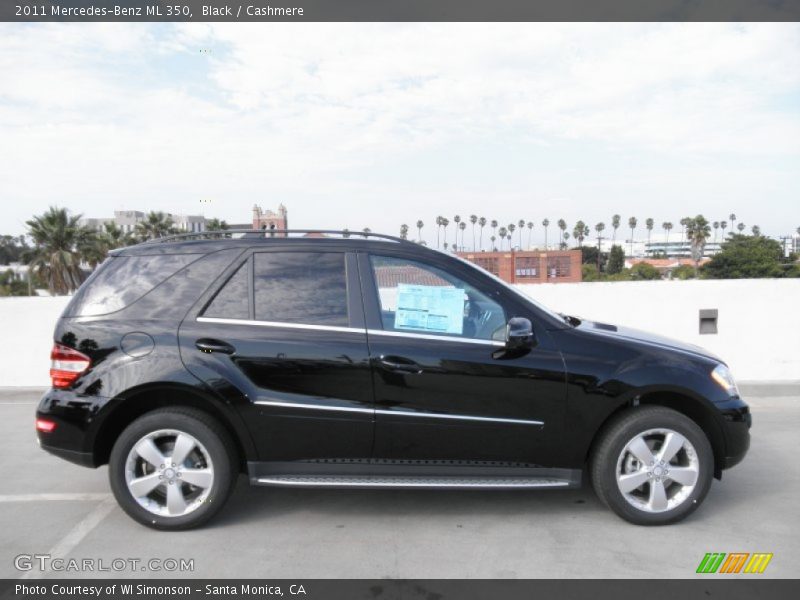 Black / Cashmere 2011 Mercedes-Benz ML 350