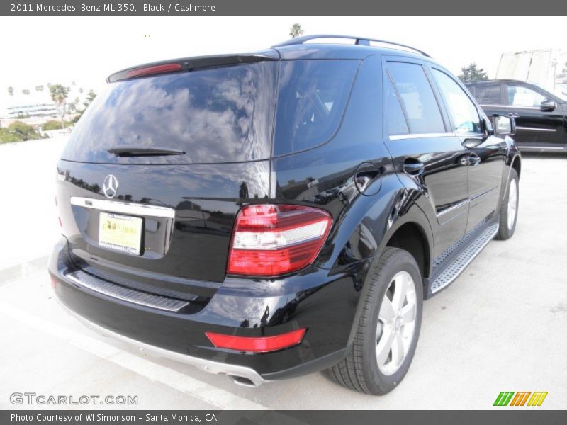 Black / Cashmere 2011 Mercedes-Benz ML 350