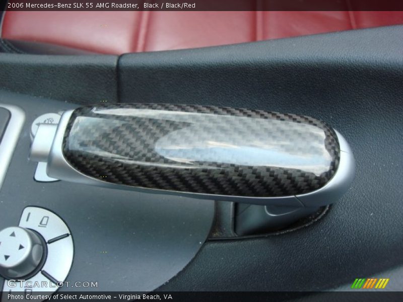 Black / Black/Red 2006 Mercedes-Benz SLK 55 AMG Roadster