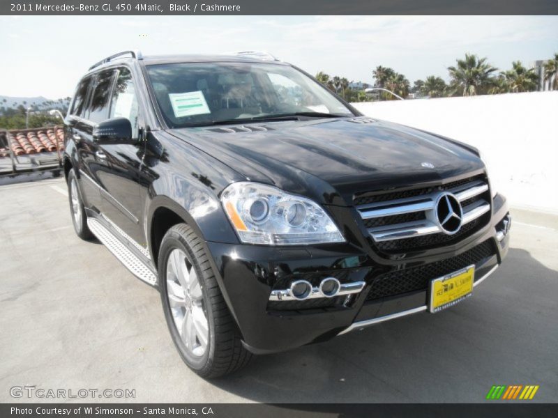 Black / Cashmere 2011 Mercedes-Benz GL 450 4Matic