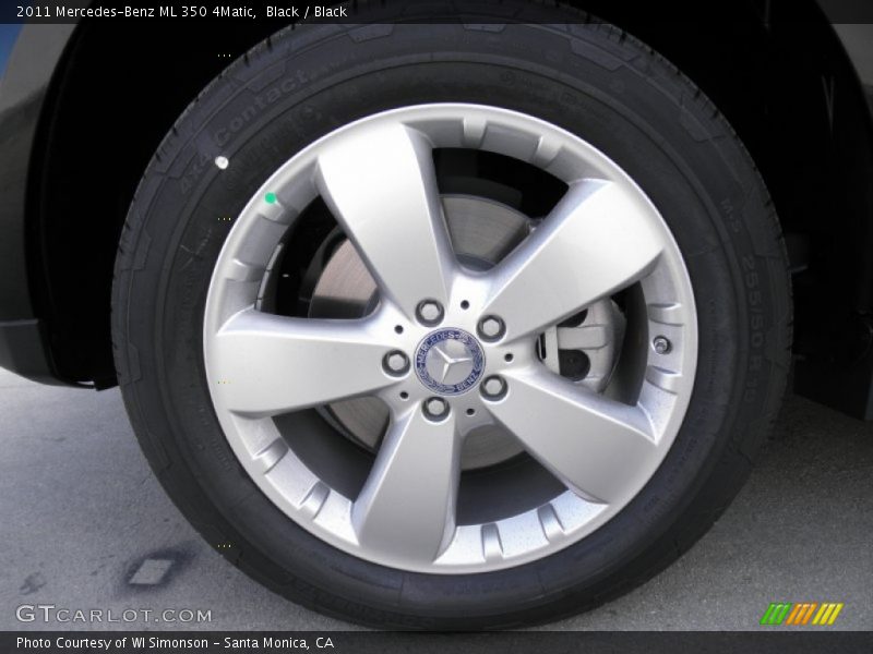 Black / Black 2011 Mercedes-Benz ML 350 4Matic